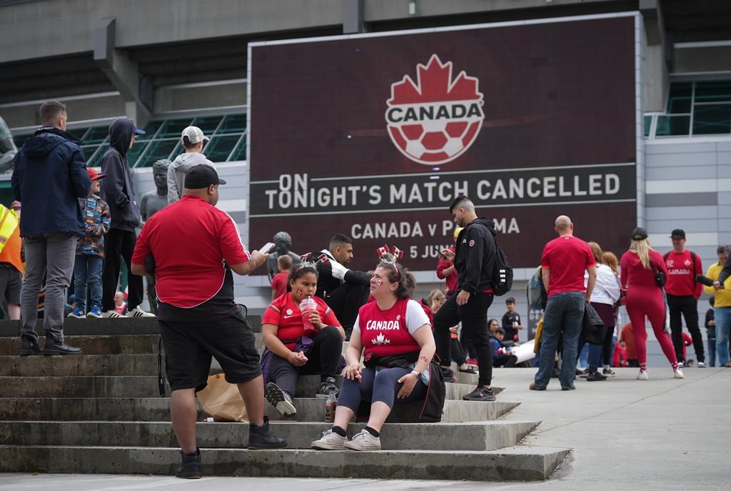 Les joueurs de l'équipe canadienne sont à couteaux tirés avec Soccer Canada