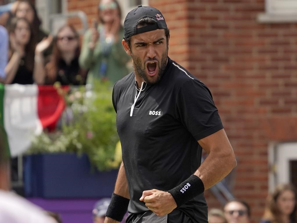 ATP: l'Italien Matteo Berrettini conserve son titre au Queen's Club