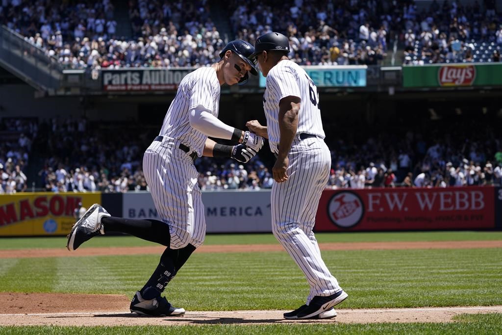 Judge et Stanton viennent au secours de Taillon; les Yankees égalent un record
