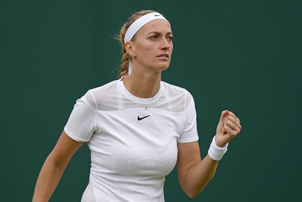 Kvitova défait Bogdan 6-1, 7-6 (5) et atteint le 3e tour à Wimbledon