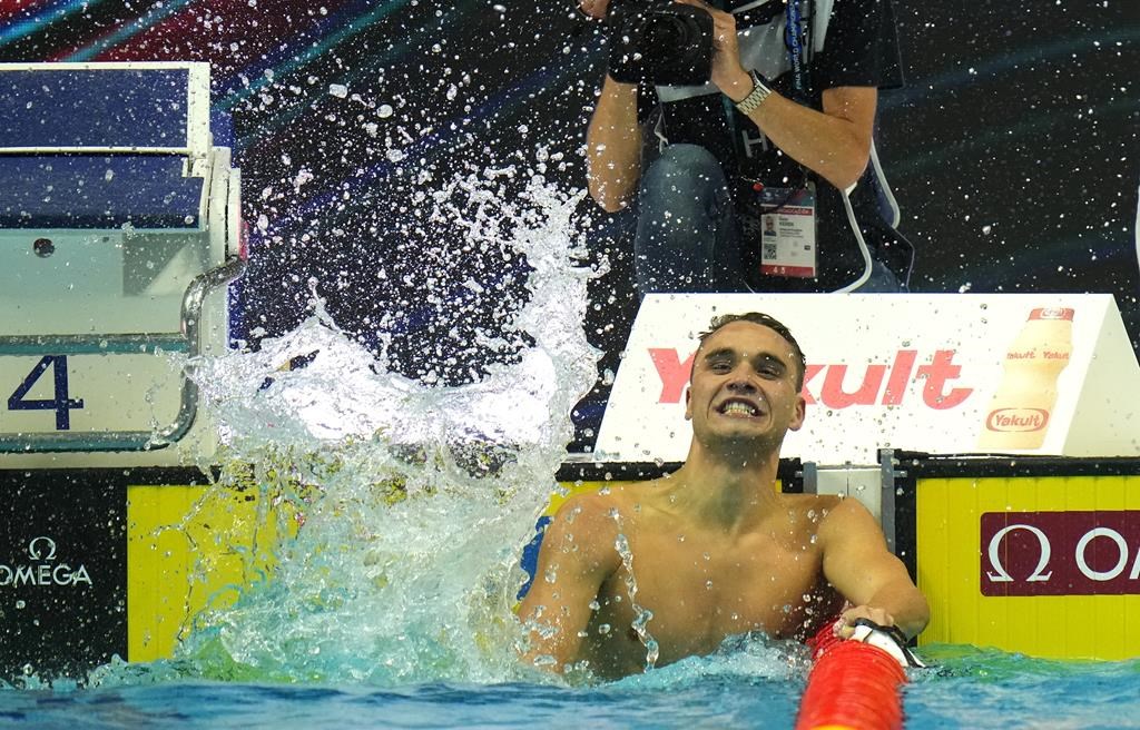 Le Hongrois Milák signe un record du monde au 200 mètres papillon