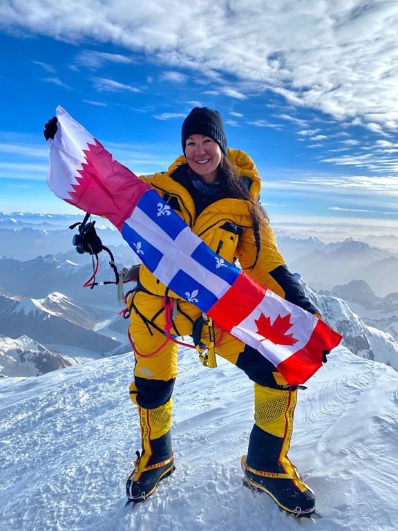 L’alpiniste Marie-Pier Desharnais, première femme canadienne au sommet du K2