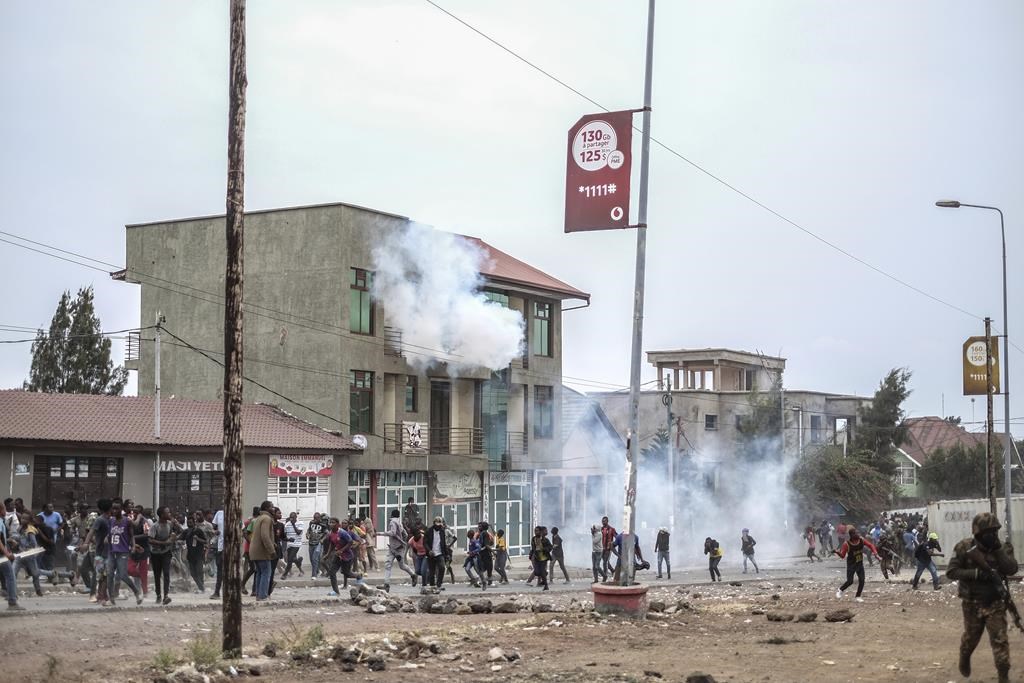 Les Casques bleus canadiens sont sains et saufs après des manifestations au Congo