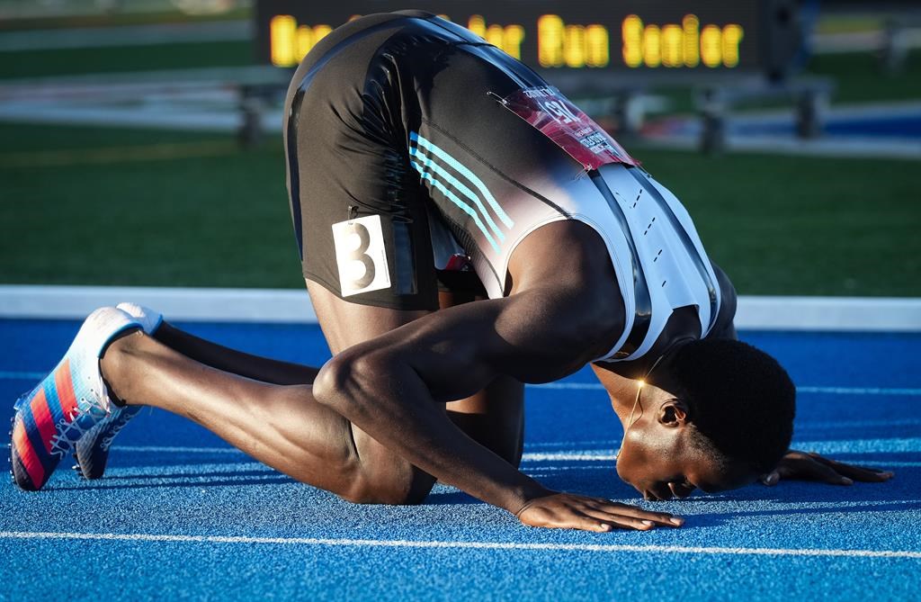 Le Canadien Marco Arop s'est aisément classé pour les demi-finales du 800 mètres