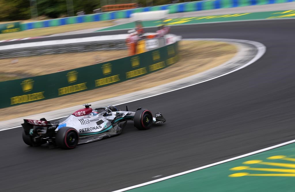 Russell s'impose lors des qualifications en prévision du GP de Hongrie