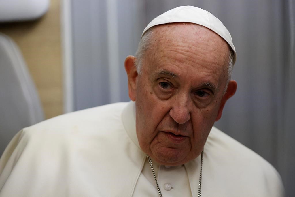 Le pape dit que les peuples autochtones ont subi un génocide dans les pensionnats