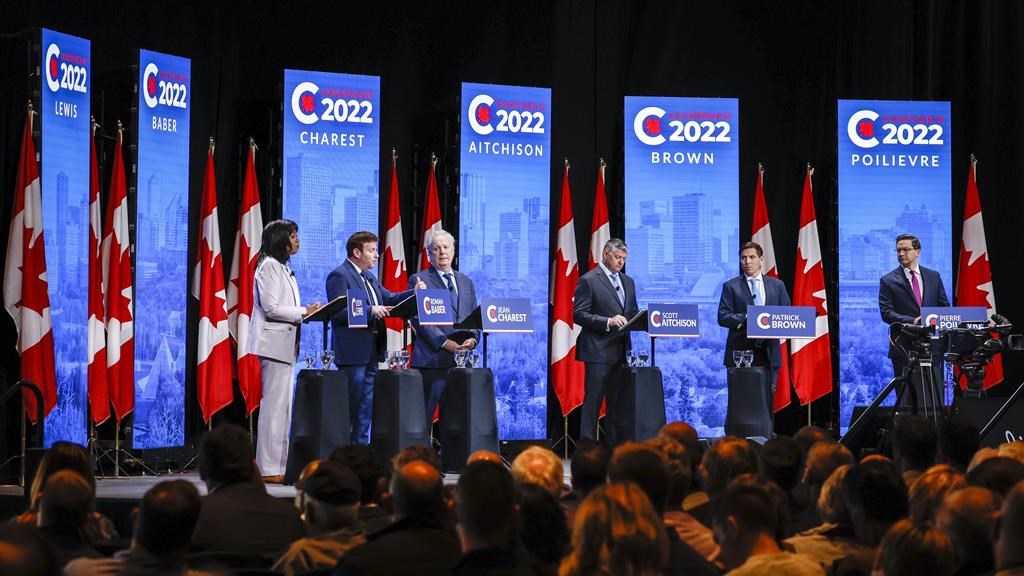 Parti conservateur: un troisième débat pour les candidats à la chefferie
