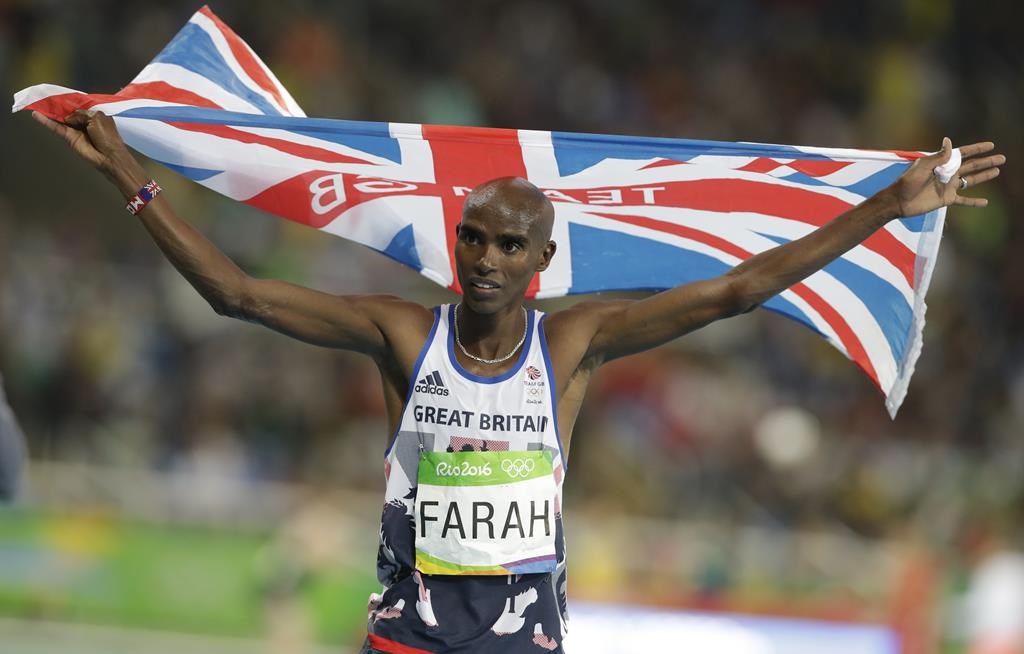 L'Olympien Mo Farah a été victime de la traite des êtres humains