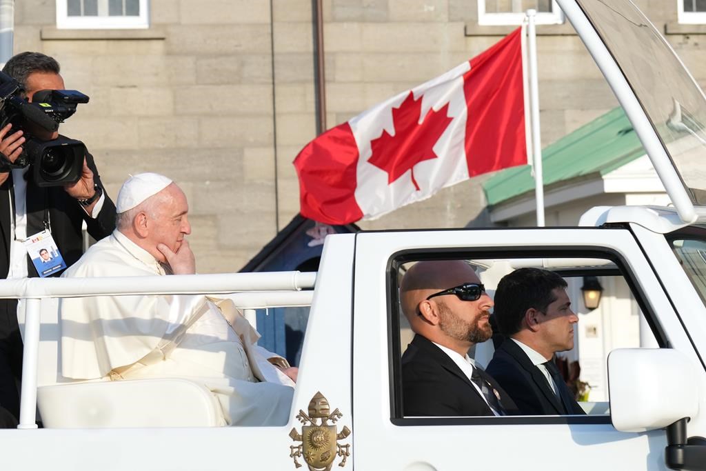 Le pape François présentera une messe au Québec jeudi
