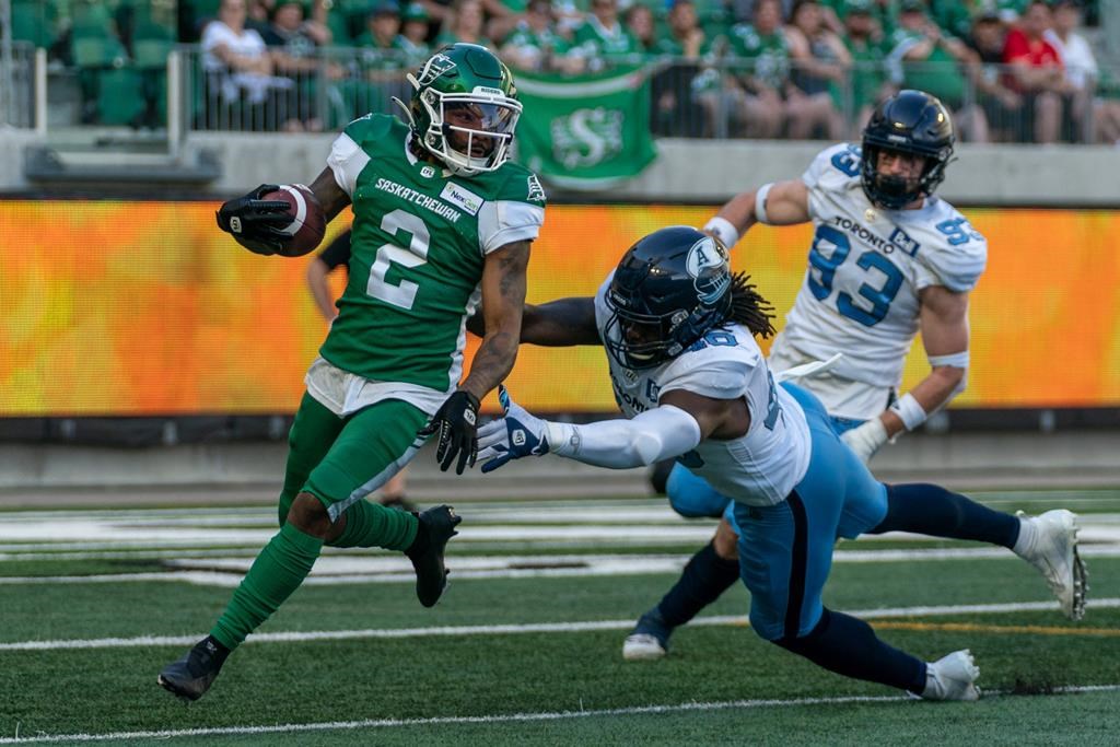 Les Argonauts viennent de l'arrière pour battre les Roughriders 31-21