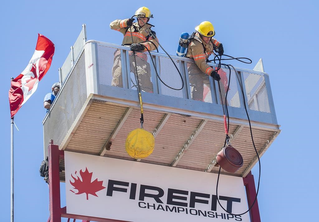 Les pompiers d'Ottawa remportent le Firefit régional, suivis de Longueuil et Montréal