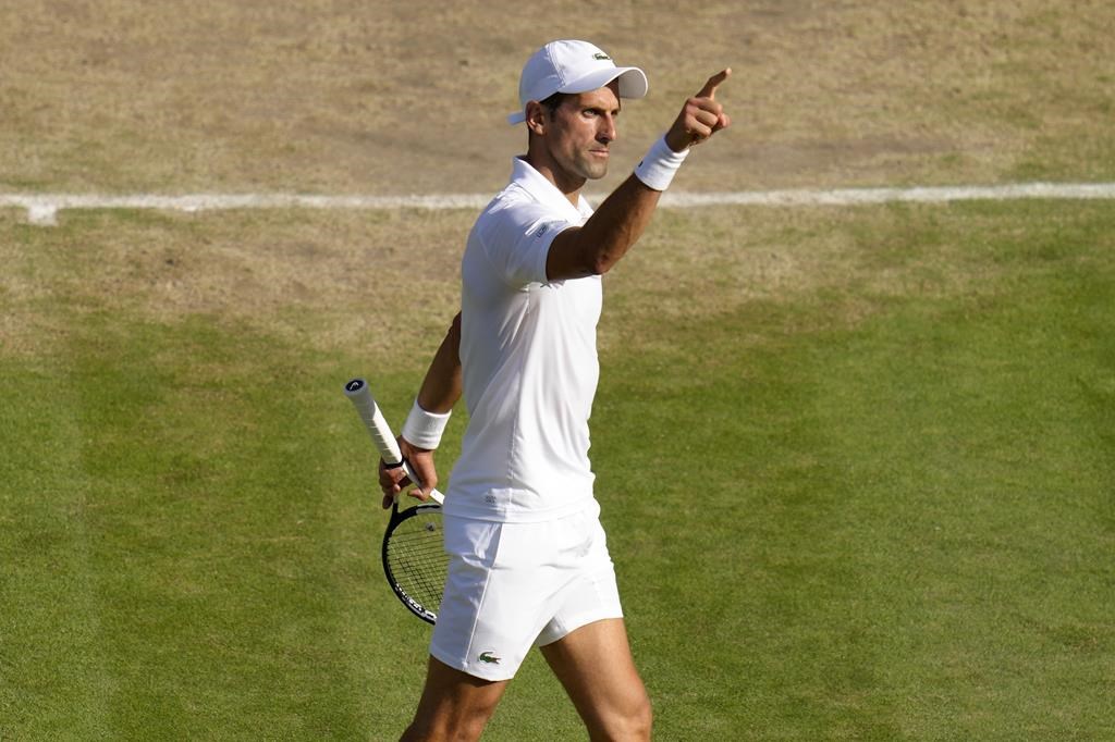 La 27e victoire d'affilée de Djokovic à Wimbledon le propulse en finale