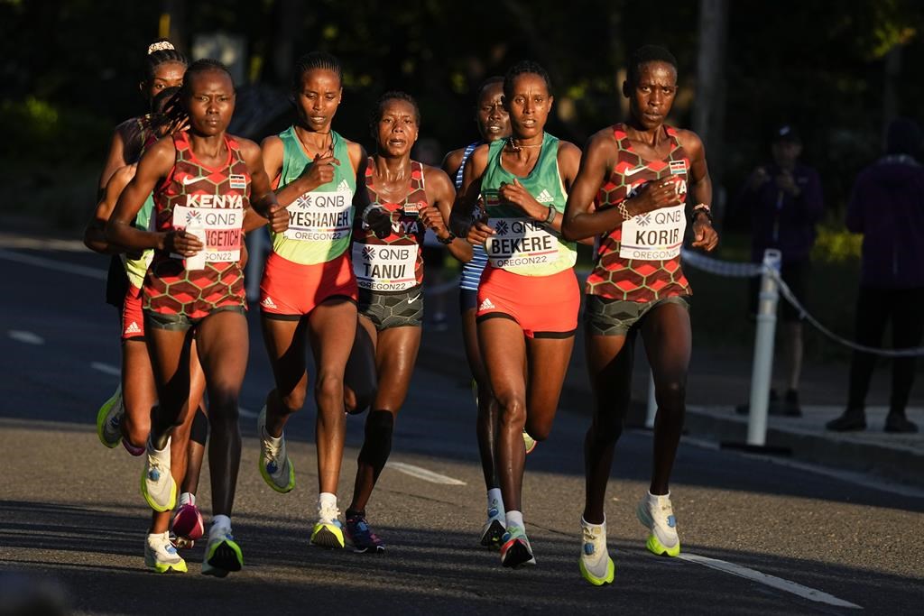 L'Éthiopienne Gebreslase termine en force et gagne le marathon des Mondiaux