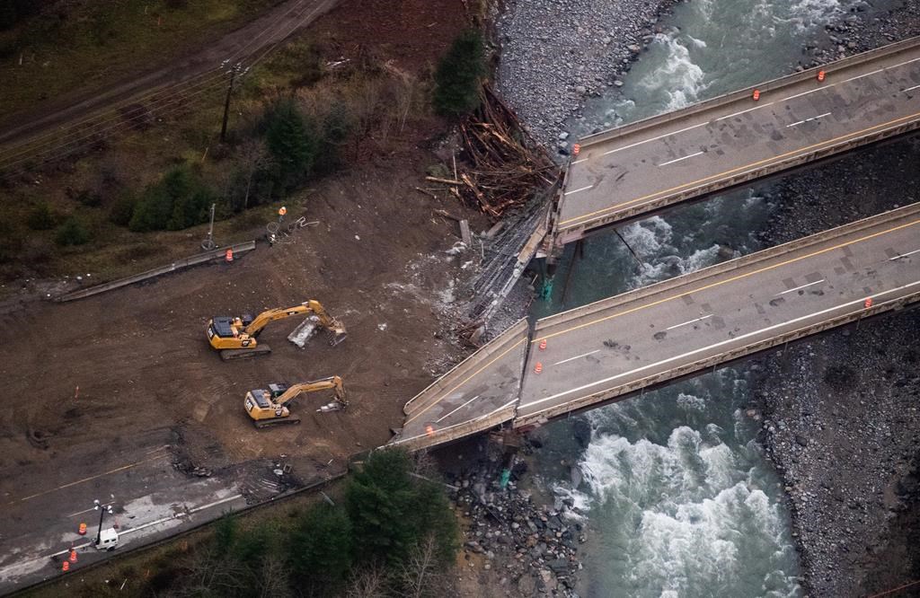 Ottawa verse 870 M $ à la C.-B. pour la reconstruction après les inondations de 2021