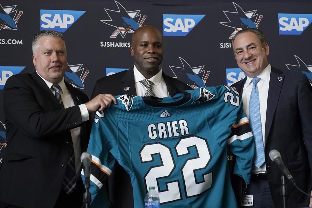 Les Sharks font de Mike Grier le premier directeur général noir de la LNH