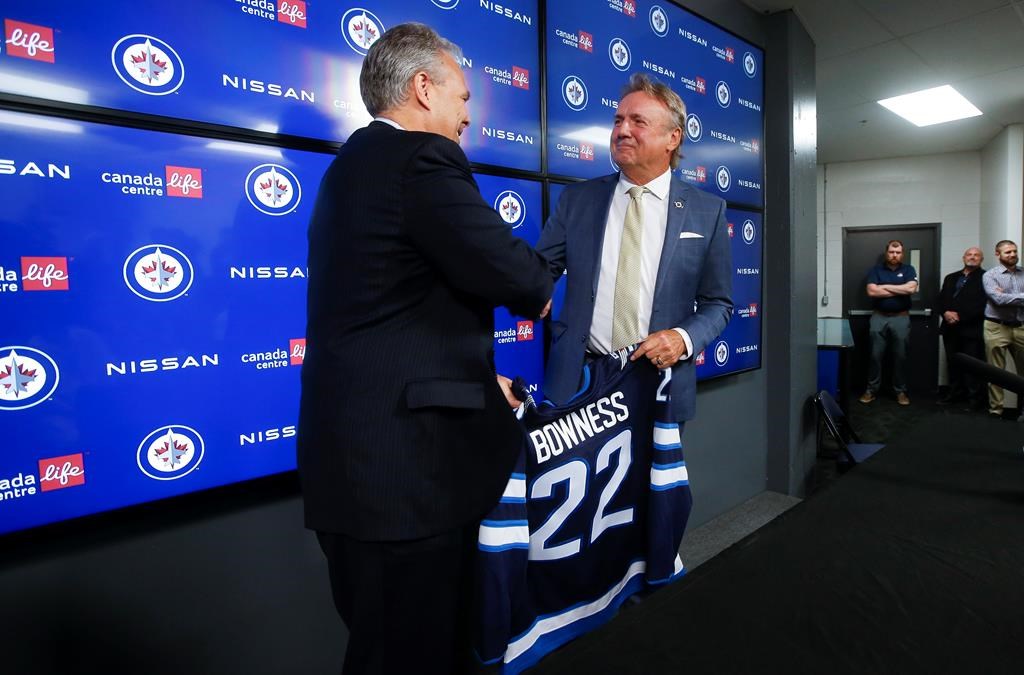 Rick Bowness ne se formalise pas d'être le deuxième chois des Jetx