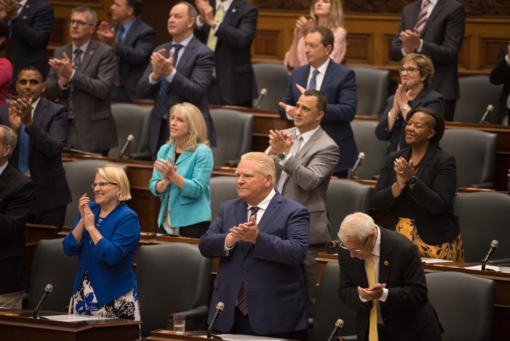 Le gouvernement Ford présentera sa vision lors du discours du Trône en Ontario