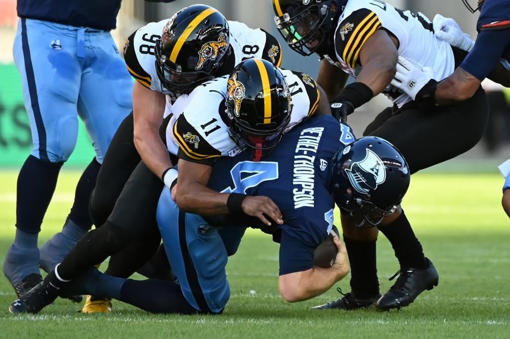 Les Argonauts viennent de l'arrière et défont les Tiger-Cats 34-20