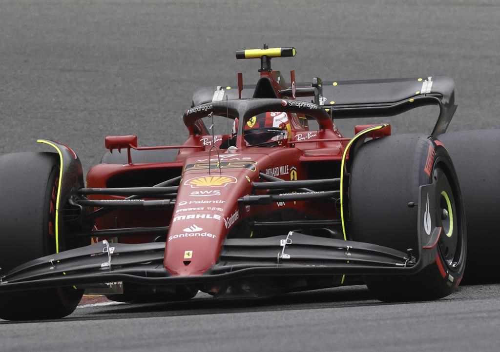 Carlos Sainz partira en position de tête au Grand Prix de F1 de Belgique