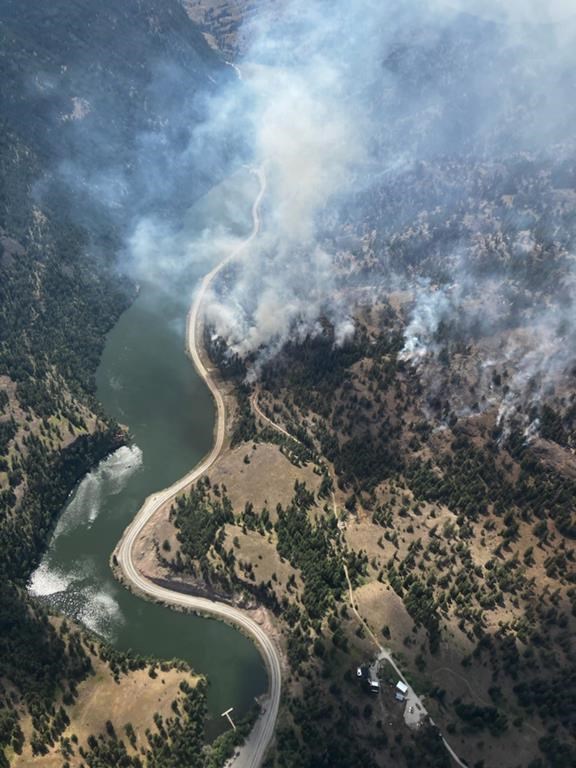 Incendies en Colombie-Britannique: un mois d'août chaud et sec