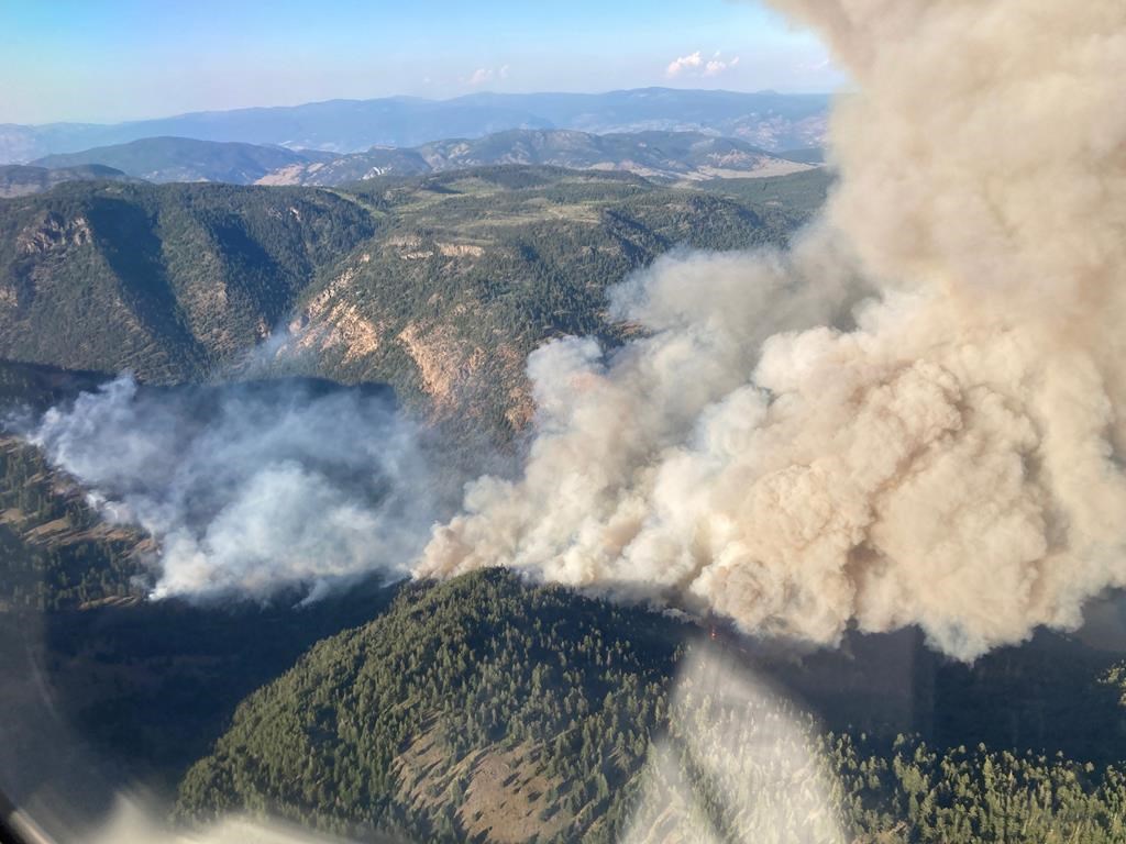 Un feu de forêt imprévisible contraint les autorités à étendre la zone d'évacuation