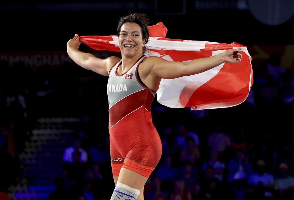 Jeux du Commonwealth: deux lutteurs canadiens décrochent la médaille d'or