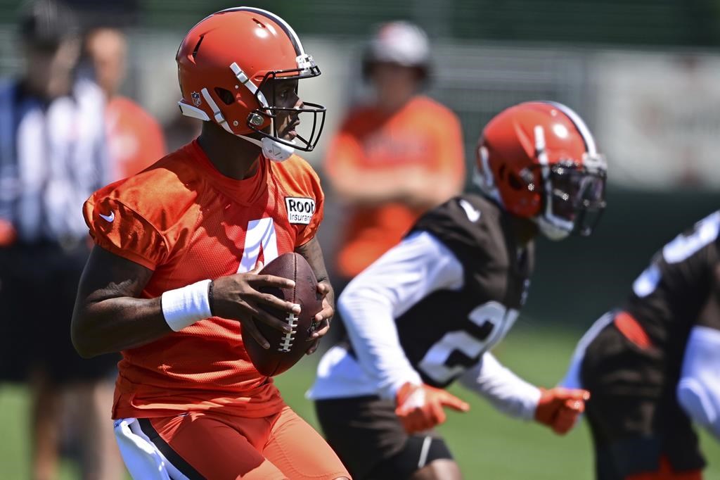 La NFL suspend le quart-arrière Deshaun Watson pour six matchs