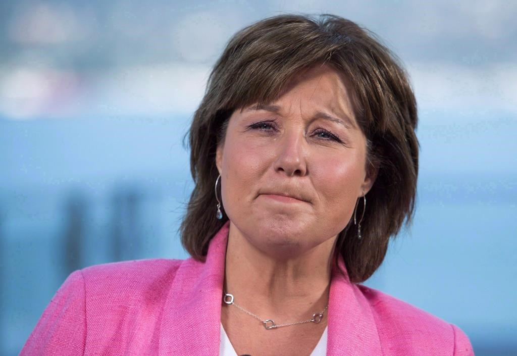 L'ex-première ministre libérale de la CB critique Trudeau et appuie Charest