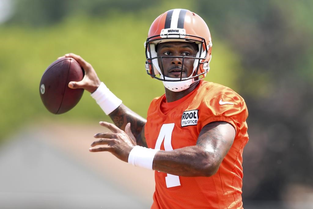 La NFL porte en appel la suspension de six matchs imposée à Watson