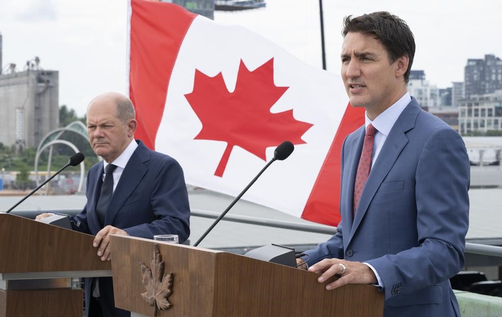Justin Trudeau et Olaf Scholz doivent signer un accord sur l'hydrogène à T.-N.-L.