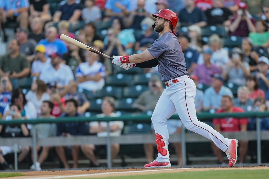 Bryce Harper officiellement de retour avec les Phillies après avoir raté 52 matchs