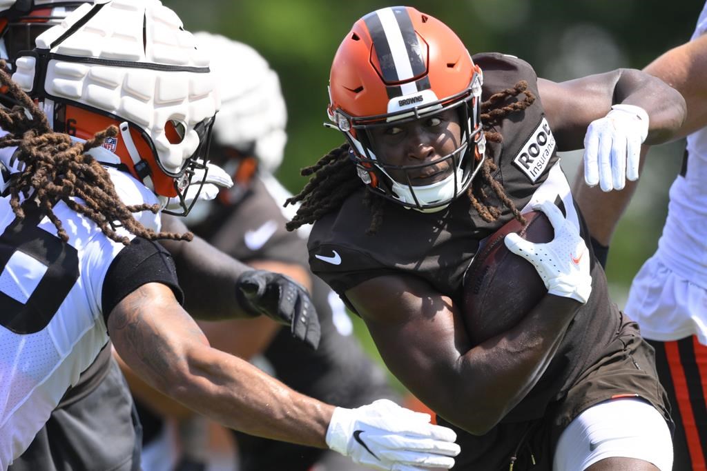 Browns: Kareem Hunt fait la grève en attendant une prolongation de contrat