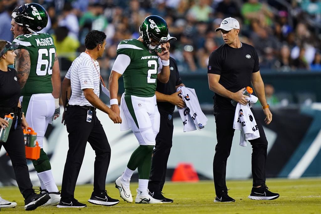 Jets de New York: le quart Zach Wilson va rater de 2 à 4 semaines - AP