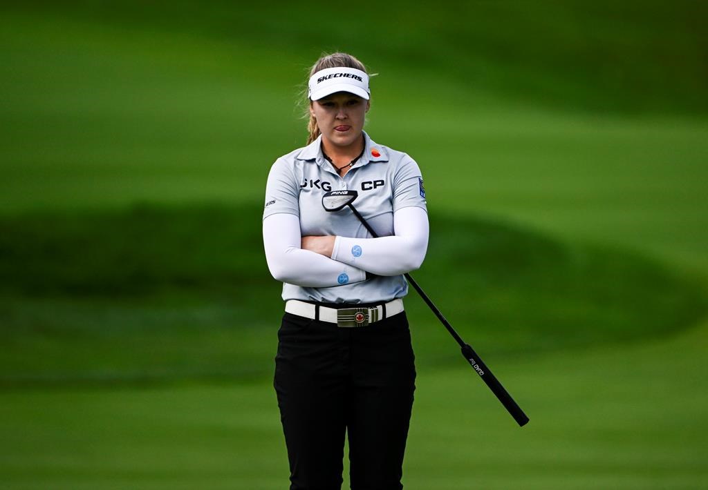 Brooke Henderson joue 73 et recule au classement à Ottawa