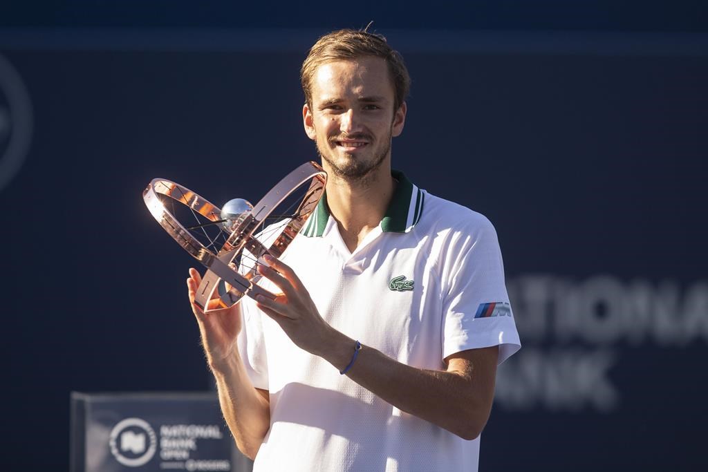 Daniil Medvedev est résolu à défendre son titre à l'Omnium Banque Nationale