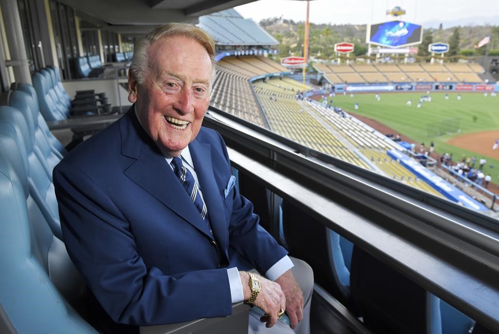 Los Angeles en deuil du légendaire descripteur des Dodgers, Vin Scully