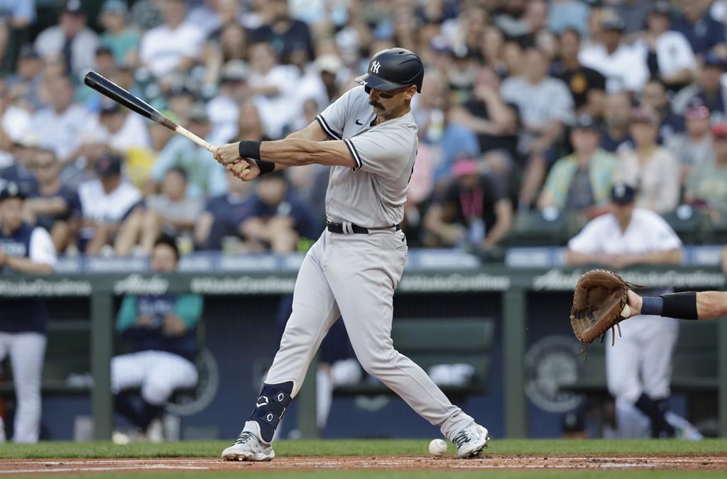 Matt Carpenter des Yankees est victime d'une fracture du pied gauche