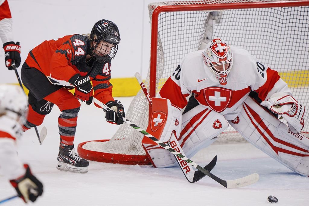Fillier marque deux fois et le Canada s'impose contre la Suisse au Mondial féminin