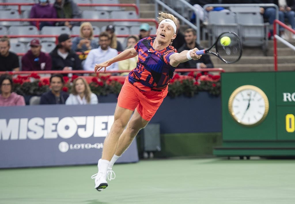 Le match entre Shapovalov et de Minaur est interrompu par la pluie