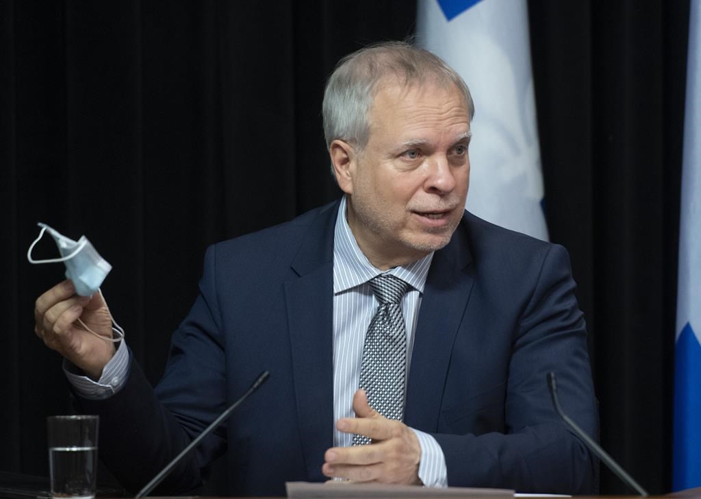 Situation de la COVID-19 au Québec: le point de la santé publique mercredi après-midi