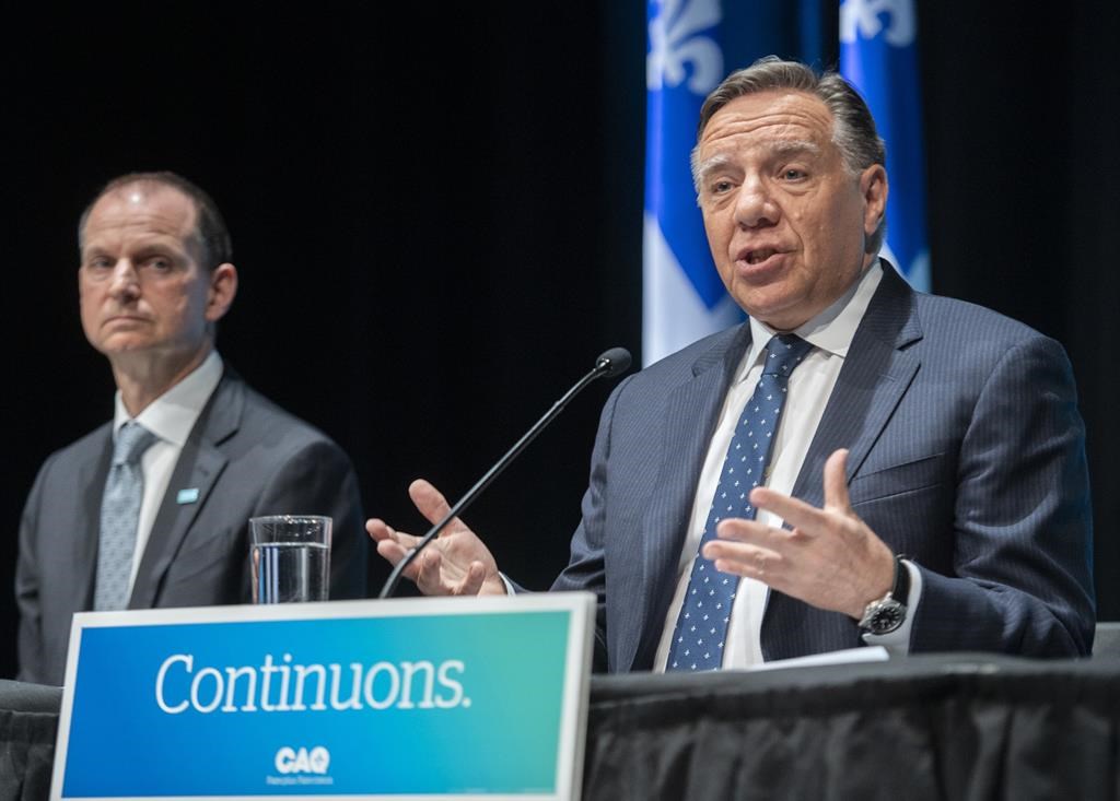 Jour 14: le cadre financier de la CAQ fait réagir les autres chefs