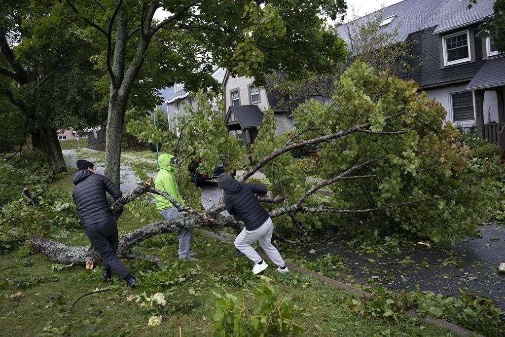 L'armée déployée en Nouvelle-Écosse après le passage de la tempête Fiona