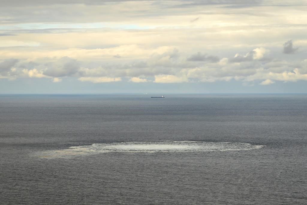 Des quantités énormes de méthane continuent de se libérer de Nord Stream 1 et 2