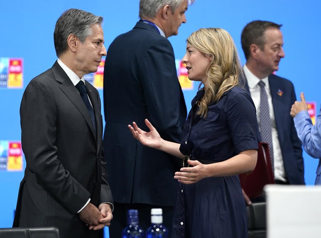 Mélanie Joly retourne à Washington pour parler de l’Ukraine Antony Blinken