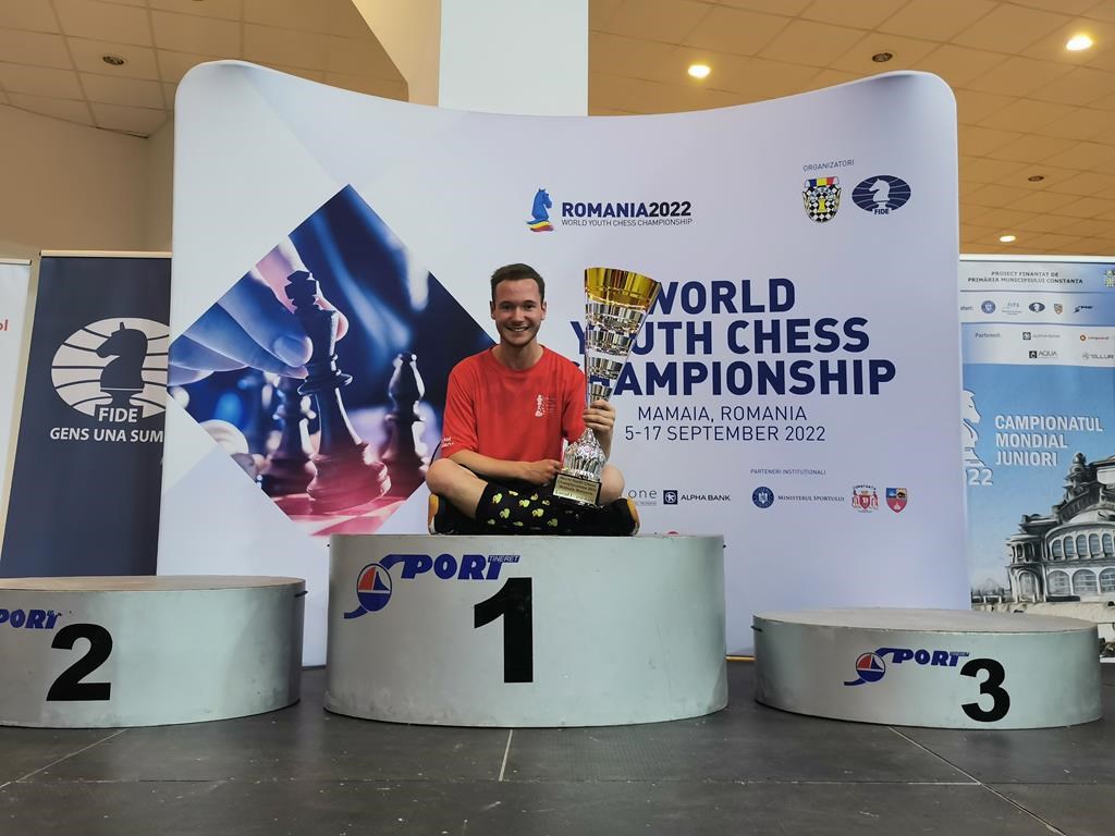 Le Québécois Shawn Rodrigue-Lemieux devient champion du monde des échecs
