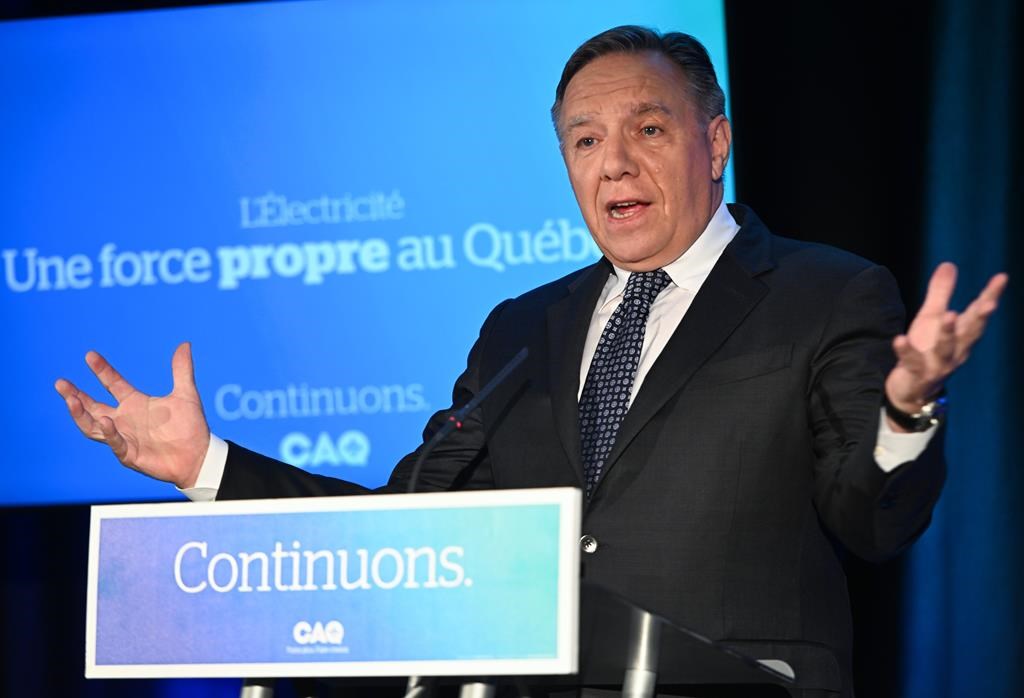 Jour 10 de la campagne électorale: Legault ranime l'idée des grands barrages