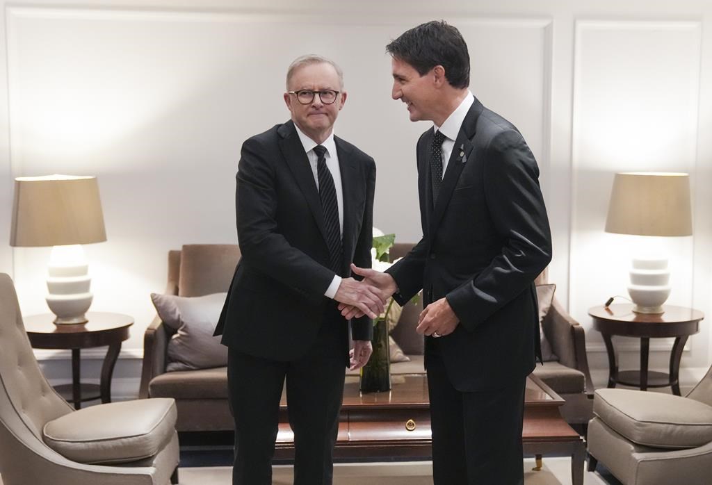 Justin Trudeau multiplie les rencontres avec des homologues aujourd'hui à Londres
