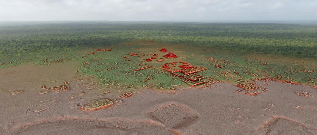 Le LIDAR permet de découvrir les restes d'une ancienne ville maya