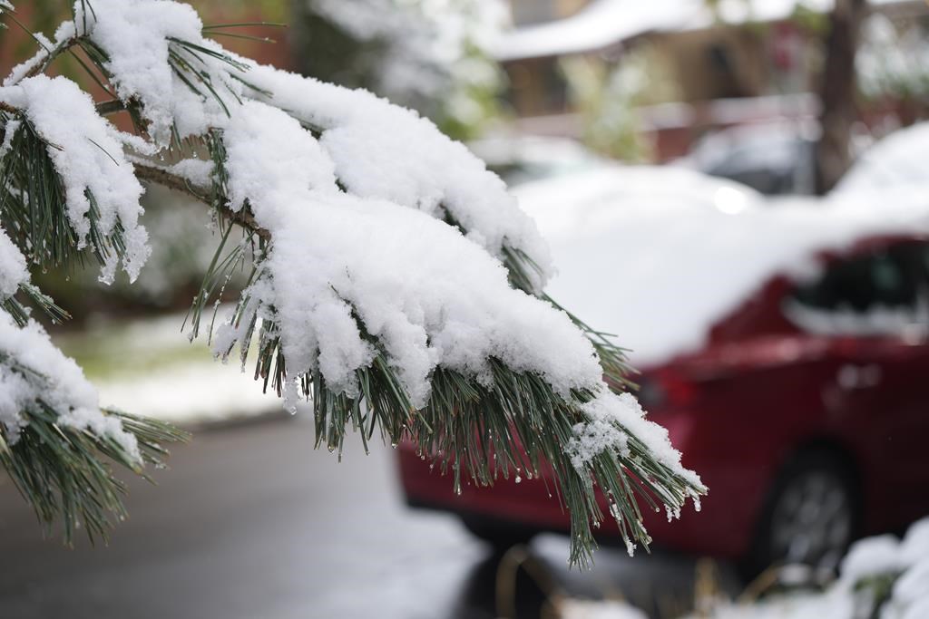Prairies canadiennes: les chutes de neige importantes se poursuivront lundi