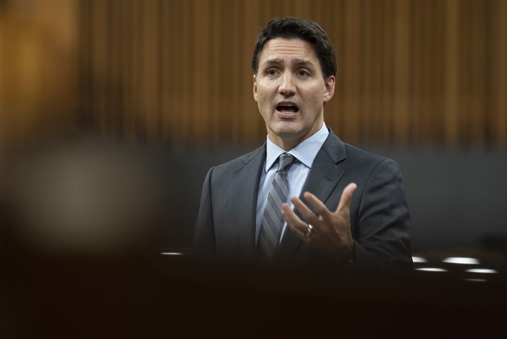 Justin Trudeau s'adresse au Congrès ukrainien canadien à Winnipeg